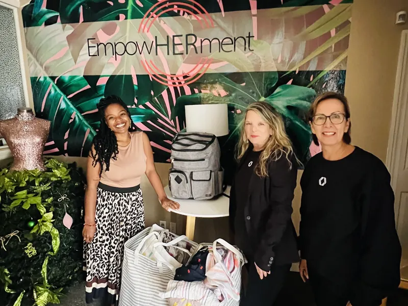 Bolsas de donativos recolectadas para EmpowHERment