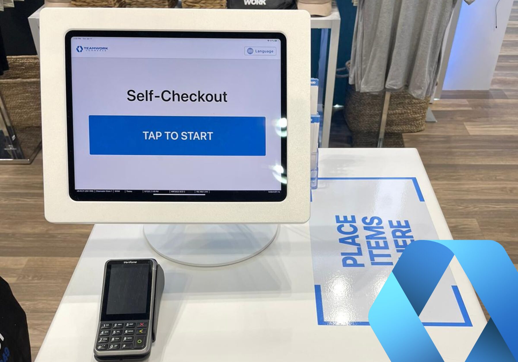 Teamwork Commerce's RFID Powered Self-Checkout