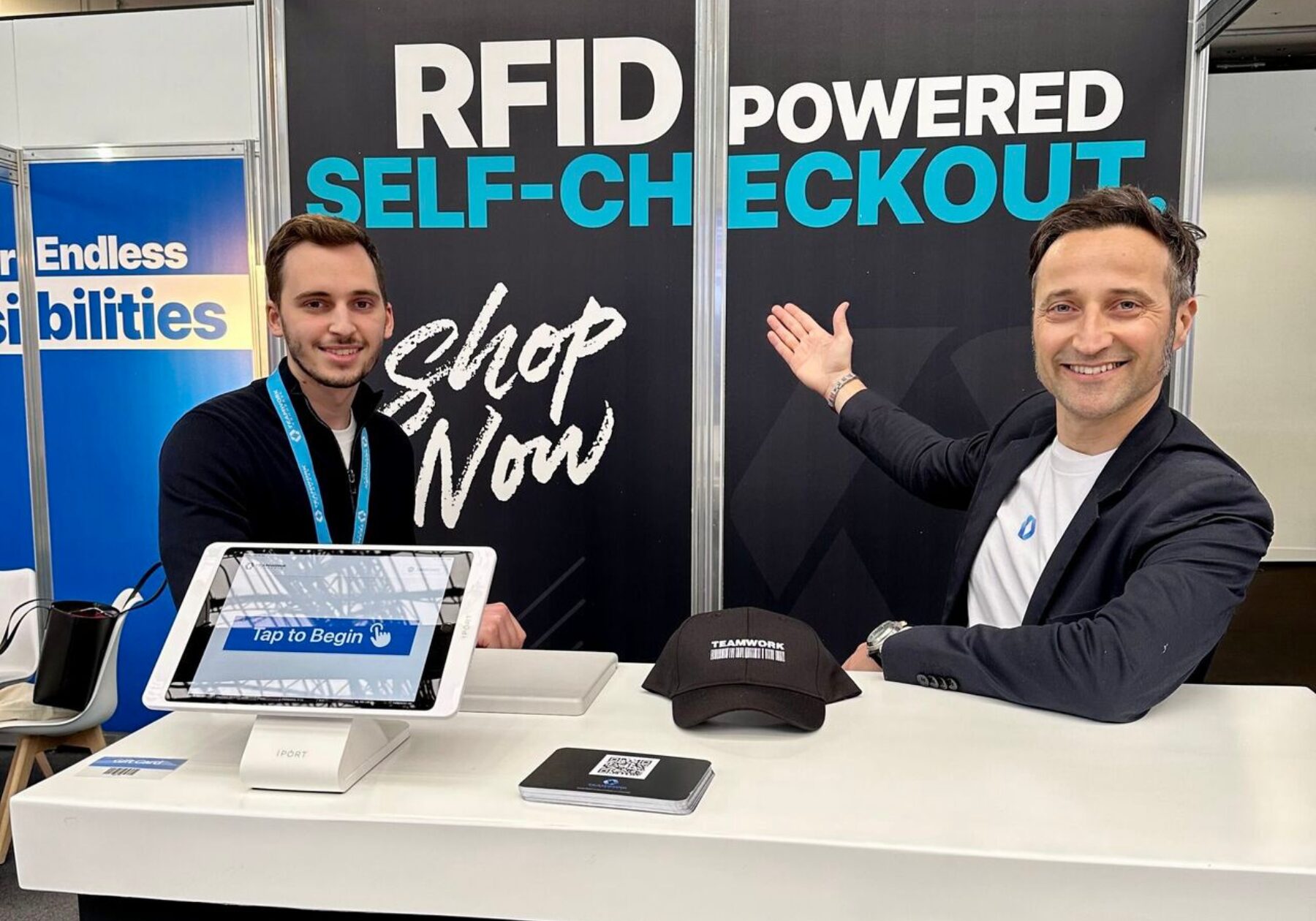 Teamwork Commerce's RFID Powered Self-Checkout at Retail Technology Show 2024